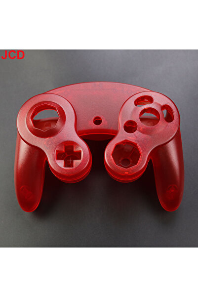 Choice غطاء مقبض وحدة تحكم NGC Gamecube أحمر شفاف 1 قطعة بديلة لغطاء مقبض وحد...