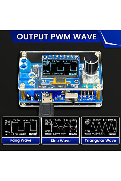 Choice DIY Mini Digital Oscilloscope Electronic Kit STC8K8A MCU with 0.96 Inch OLED DIY Soldering Projec...