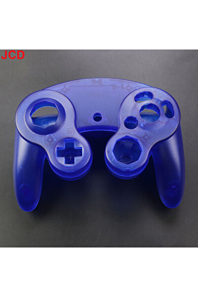 Choice غطاء مقبض وحدة تحكم NGC Gamecube أزرق شفاف من JCD قطعة واحدة بديلة لغط...