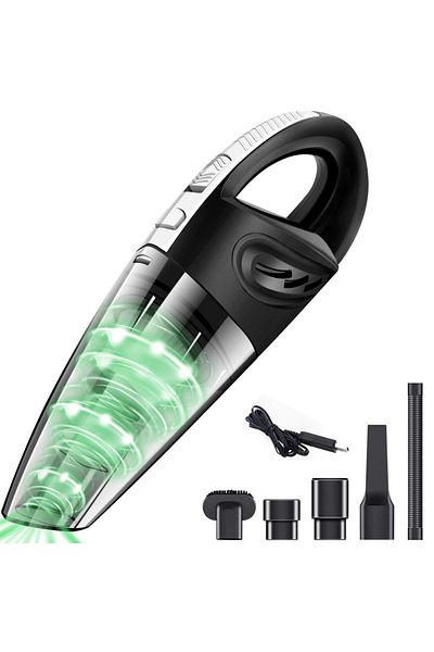 Choice black Wireless Vacuum Cleaner USB Charging 6053 Portable Cleaning Pet Hair Mini Wet and Dry Handheld