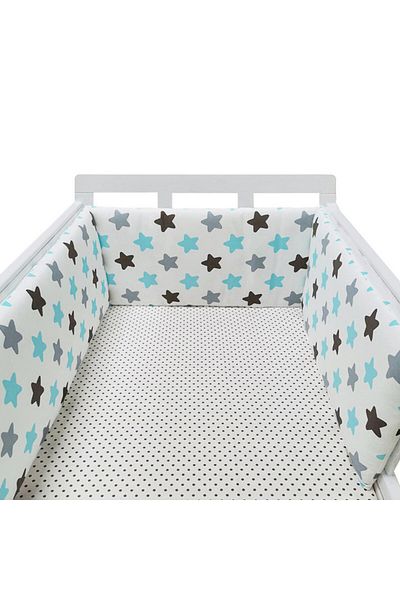 Choice 10 Baby Bumper Chichonera Crib Cot Protector Infant Cotton Children's Bed Barriers Newborns Around C