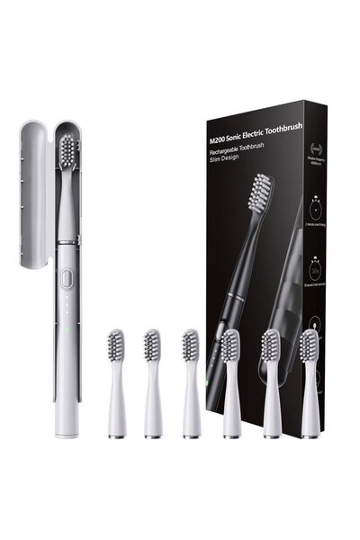 Choice1 white Electric Toothbrush Fine Branch Sonic Toothbrush Hollow Cup Mot...
