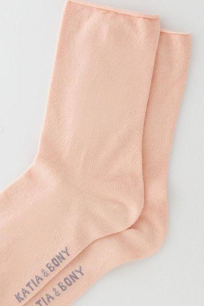 Katia&Bony Powder Colored Modal Women's Thin Socks - Non-Elastic