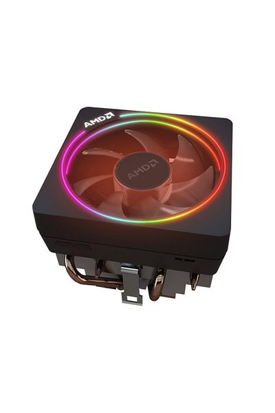 Amd مشتت حراري أصلي من Ryzen باللون الأسود RGB كما هو موضح في الصورة Wraith Spire/Prism/Stealth Ghost Prism RGB H