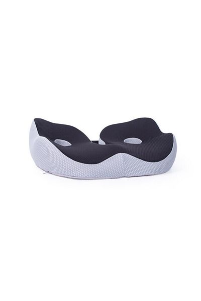 Choice Black 48x39x14 Deodar Comfort Memory Foam Office Chair Seat Cushion Pain Relief for Coccyx Hemorrhoi