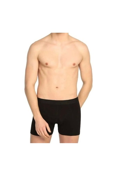 Tutku Erkek Boxer Pamuklu Likralı Spor Boxer