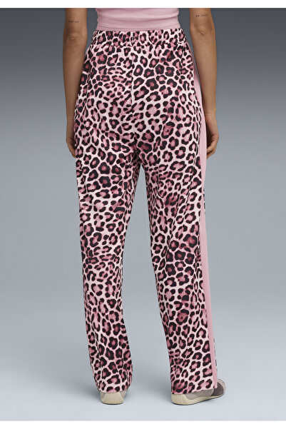 Puma T7 LEO LUXE Παντελόνι με Στάμπα σε Ίσια Γραμμή, Γυναικείο