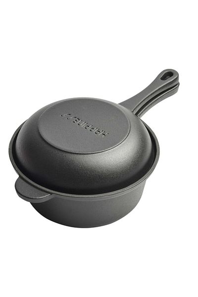 Choice 1 Set Cast Iron Skillet Pan Set with Skillet Lid BBQ BBQ Steak Pot Grill Cooking Pot Stewpot Frying