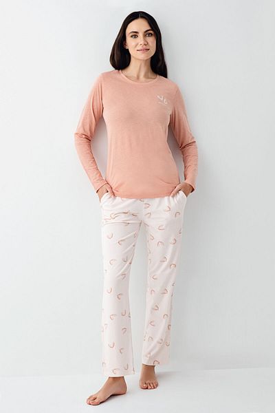 Pierre Cardin Women's Pink Pajama Set