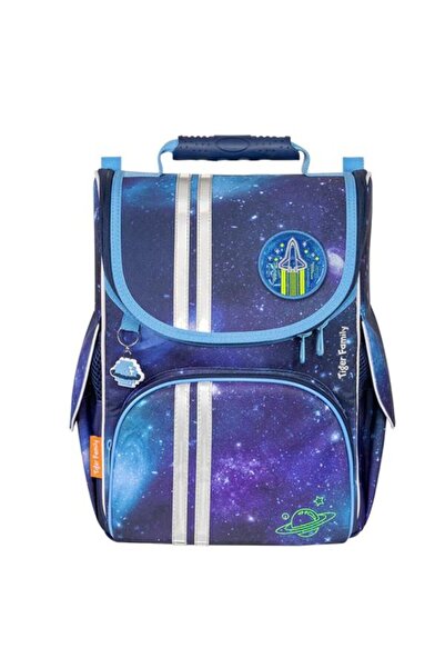 Tiger Ghiozdan neechipat Nature Quest, dimensiune 35 x 31 x 19 cm, motiv Super Galaxy