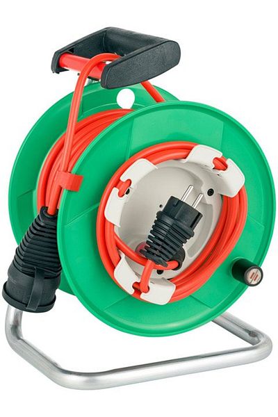 Brennenstuhl Prelungitor Exterior Garant cu tambur, 38+2m, IP44