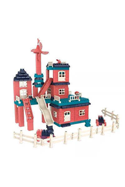 Casa Grande Construction Set, House and Yard, 251 Pieces, Multicolor