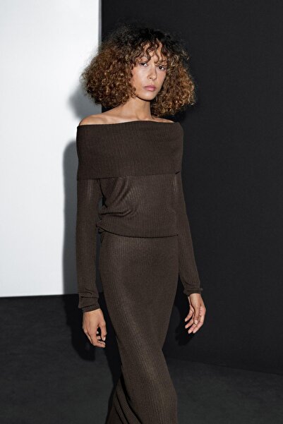 Massimo Dutti Fitilli triko kazak