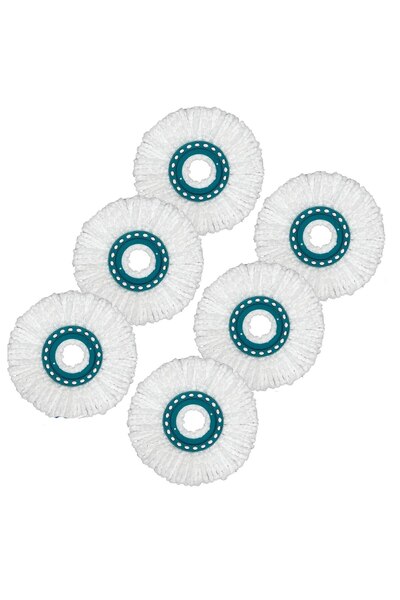 OEM 6 Replacement Mop Heads with Microfiber