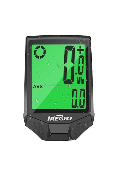 OEM Computer pentru bicicleta, IREGRO, 18 functii, waterproof, negru