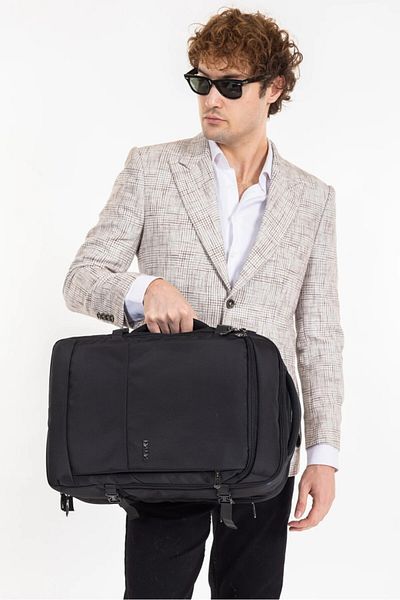 MORCA DADA Unisex Αδιάβροχη τσάντα ταξιδιού και επαγγελματικής |   Σημειωματάριο 15,6” & 10,1” Tablet με θήκη DADA-12