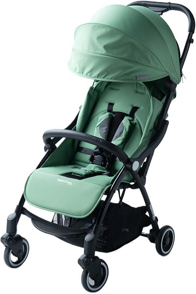 Hamilton by Yoop Baby Stroller - Cabin Approved Quick Fold Design - Autofold System (Green)