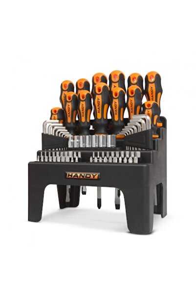 Handy Set 77 piese 10695, 12 șurubelnițe, 40 biți, 6 chei tubulare, 16 chei h...