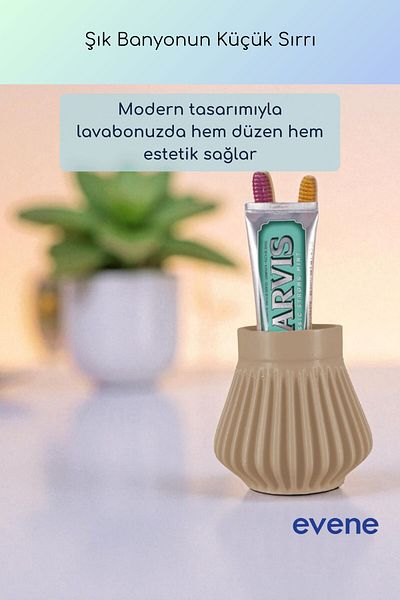 Evene Θήκη οδοντόβουρτσας Βάση οδοντόβουρτσας Βάση οδοντόβουρτσας Βιζόν Χρώμα Μοντέλο 83