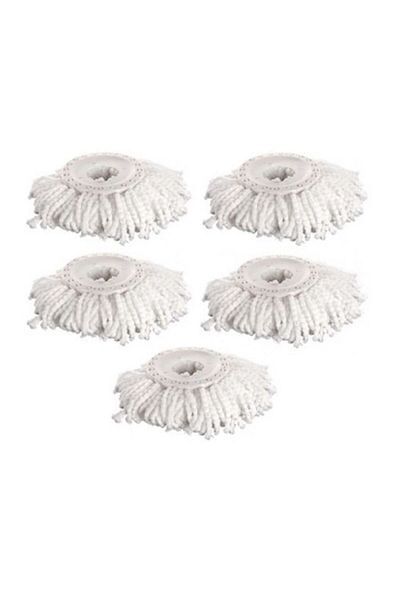 OEM Set 5 mop refills made of microfiber for cleaning, Grunberg, MP365/5