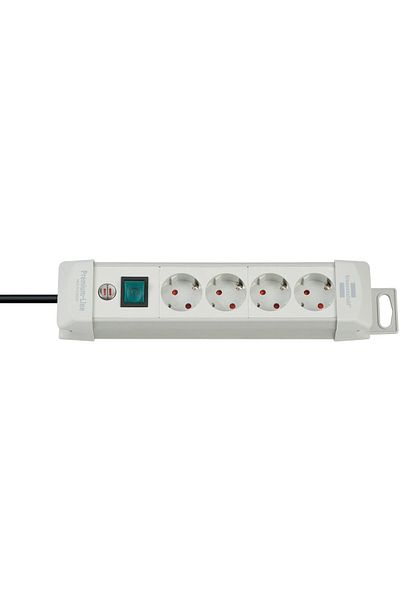 Brennenstuhl Prelungitor Premium-Line 4 prize, Protectie supratensiune, Intrerupator, 1.8m