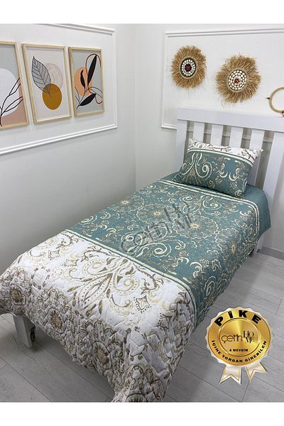 Çetinhome Set piqué matlasat unic 4 sezoane Lună plină
