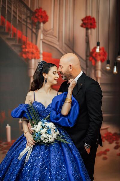 Genel Markalar Saks mavisi Nişanlık