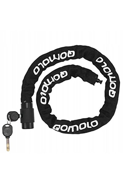 OEM Bicycle Lock, Qomolo, Manganese Steel, Black, 6mm