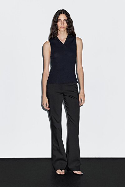 Massimo Dutti Yaka detaylı fitilli top