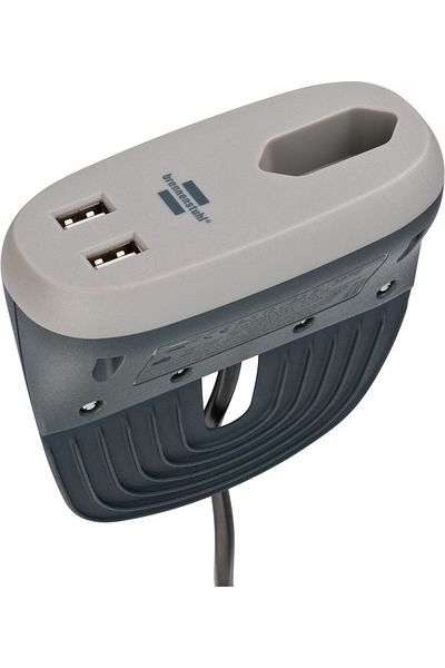 Brennenstuhl Prelungitor Estilo 1 priza, 2xUSB, pentru canapea pat