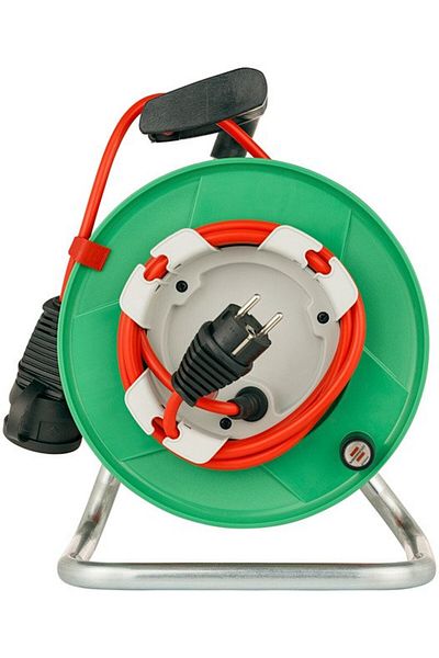 Brennenstuhl Prelungitor Exterior Garant cu tambur, 38+2m, IP44