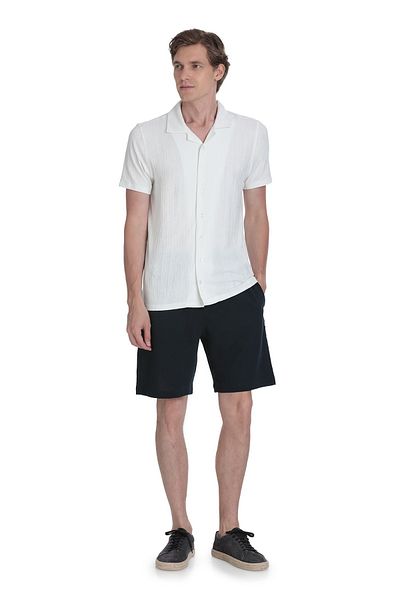 Hatemoğlu White Regular Fit Collar Shirt
