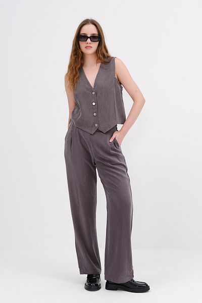 Addax Vestă Pantaloni Set dublu TKM13956