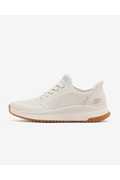 SKECHERS BOBS SQUAD 4 KEY LOOK Kadın Beyaz Spor Ayakkabı 117740 WHT