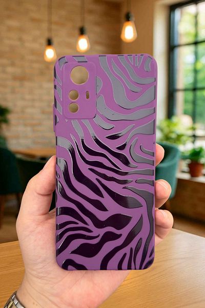 Vip Case Xiaomi Redmi Note 12S - حافظة مطاطية كلاسيكية ممتصة للصدمات من السيليكون بنمط حمار وحشي277