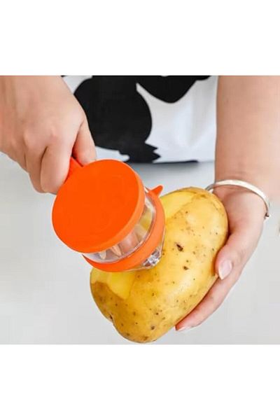 Blue Coral AE Multifunctional Peeling Knife With Storage Box Manual Apple Peeling Cutter Portable Veggie Potatoes