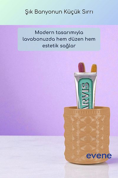 Evene Θήκη οδοντόβουρτσας Βάση οδοντόβουρτσας Βάση οδοντόβουρτσας Cappuccino Color Model 85