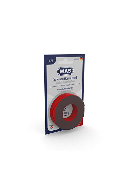 Mas Bandă de montare pentru exterior puternică 19mmx1.5m