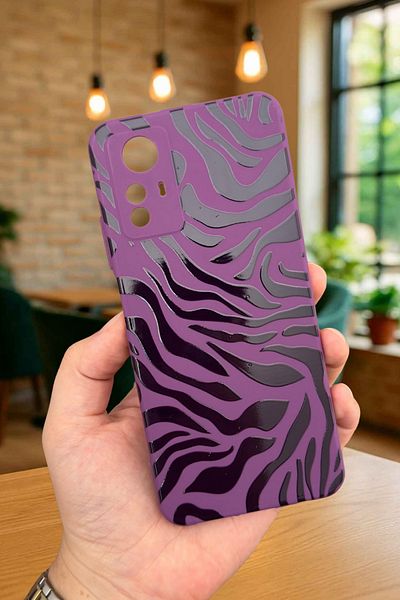 Vip Case Xiaomi Redmi Note 12S - حافظة مطاطية كلاسيكية ممتصة للصدمات من السيليكون بنمط حمار وحشي277