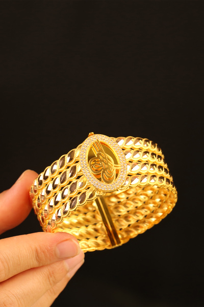 Çgk Çiğdem Gürel Kuyumculuk Tuğralı Rize Altın Kelepçe Bilezik