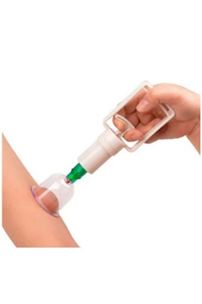 FOXMAG24 Vacuum device set with 12 medicinal, therapeutic suction cups