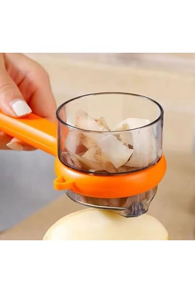 Blue Coral AE Multifunctional Peeling Knife With Storage Box Manual Apple Peeling Cutter Portable Veggie Potatoes