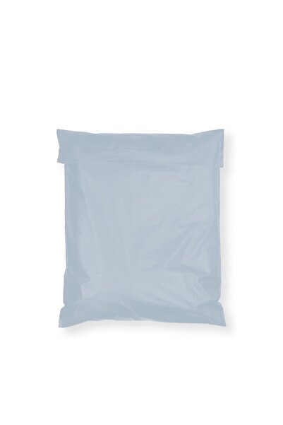 AMBALAJ PAZARI Baskısız Cepsiz Gri Kargo Poşeti 25x30+5 cm - 100 Adet