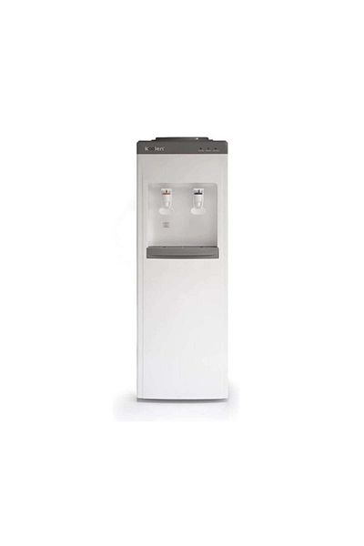 Koolen Colin 18L 2-Tap Water Cooler - Top Loading - Hot/Cold - Grey and White