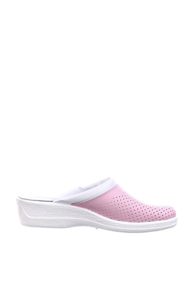 Tellus Leather medical clogs “Tellus” 51-08/06 Pink