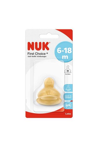 Nuk First Choice Plus Latex M2 6 Months+ Nipple