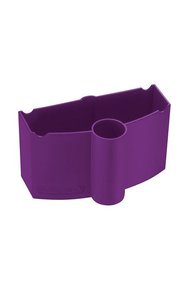 Pelikan Recipient de apă pentru perii, cu bandă elastică de fixare, culoare violet, material plastic