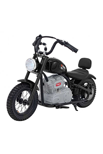 Ramiz Motocicleta electrica pentru copii Speed Power Black, pornire la cheie,...