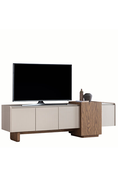 BuğdaycıGrup Kona 200 cm TV Sehpa Ünitesi Toplam Ayak İle Yükseklik 61,5 cm A...