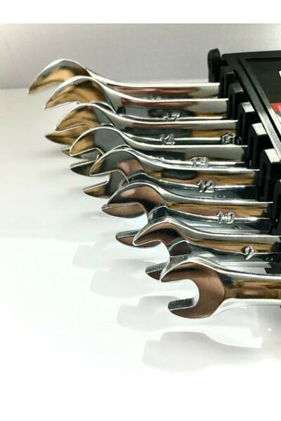 Genel Markalar Genius 12 Parça Kombine Anahtar Takımı 12 Li Açık Ağız-yıldız Anahtar 6x22 Mm